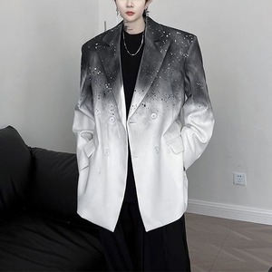【Men】CASUAL BLAZER HIGH-END GRADIENT PAINT PRINT DESIGN S-1453
