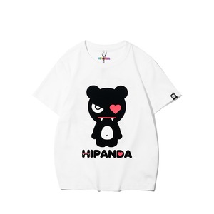 送料無料【HIPANDA ハイパンダ】キッズ Tシャツ KID'S HIPANDA BATMAN PRINTED SHORT SLEEVED T-SHIRT / WHITE・BLACK