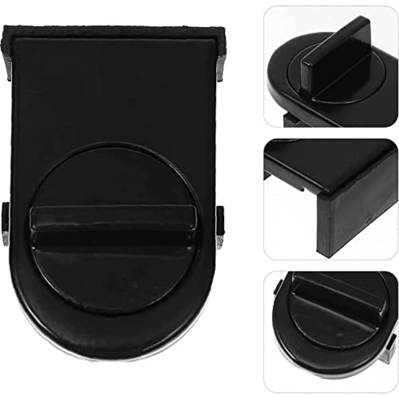 窓 ドロックロック セット防犯 サッシ ストッパー 防止ウィンドウブレーキ安全ドアロックウィンドウロック保護補助ロック 引き戸 ストッパー (ブラック)