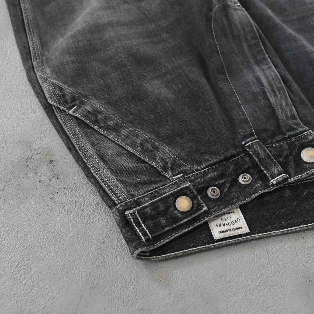 ORDINARY FITS | 【BLACK COLLECTION】BELL PANTS ベルパンツ