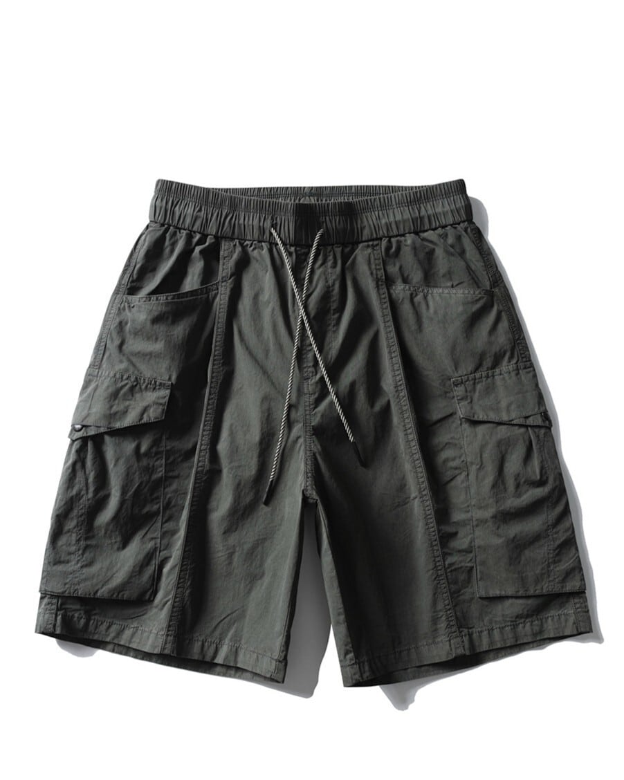 m*7様 RUFFLOG OUT POCKET STRETCH SHORTSブラ Flap Pocket Loose Fit Half-Length Shorts x01157 | XPOSE
