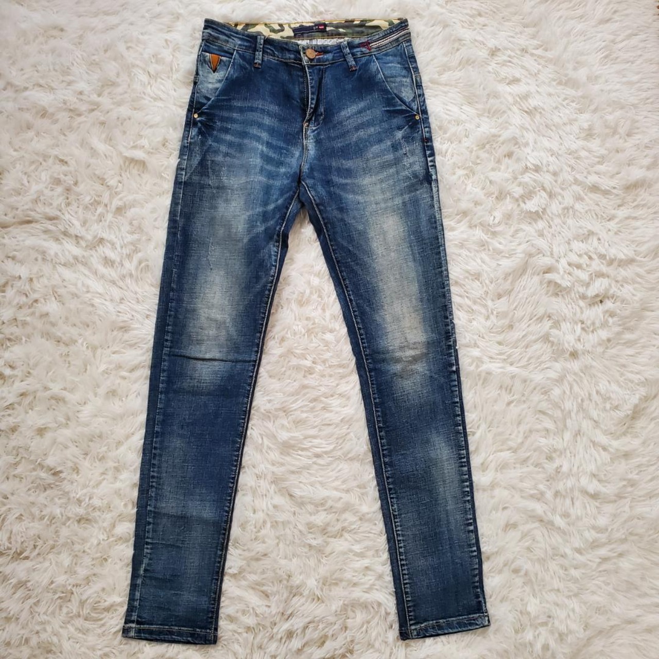 【USED】DM　ZHICHUN　デニム　ジーパン　おしゃれパンツビンテージ