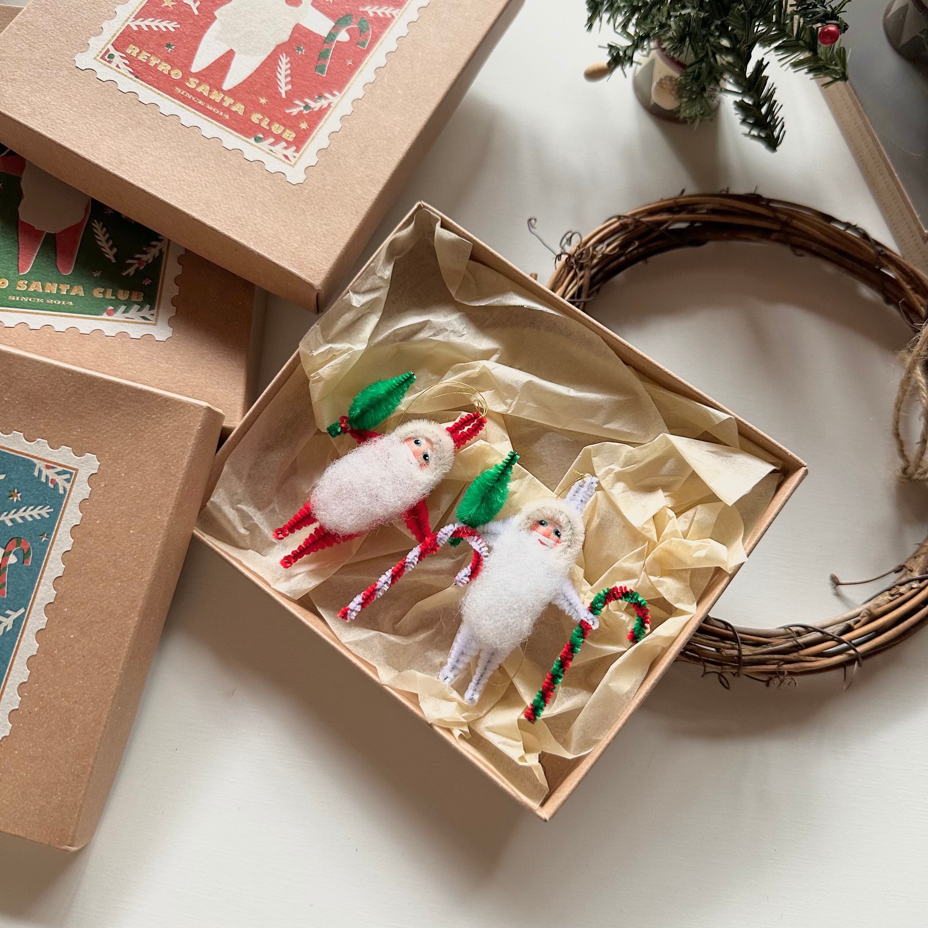 《 オーナメント 》mall santa 2pcs set