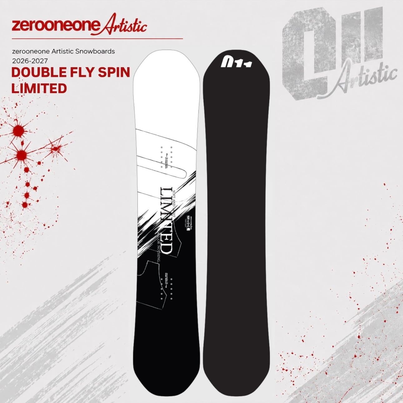 26/27 ZERO ONE ONE 『 DOUBLE FLY SPIN LIMITED 』 ゼロワンワン