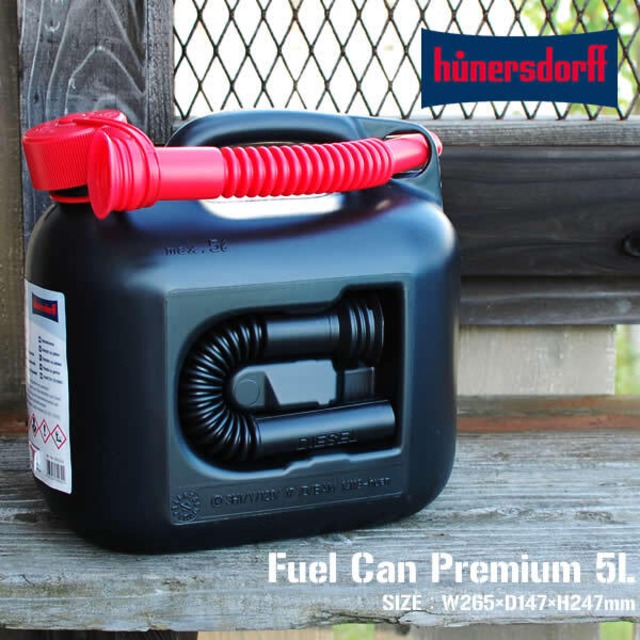 Fuel Can Premium 5L フューエルカンプレミアム5L 燃料タンク アウトドア ガレージ ドイツ DETAIL ヒューナースドルフ社