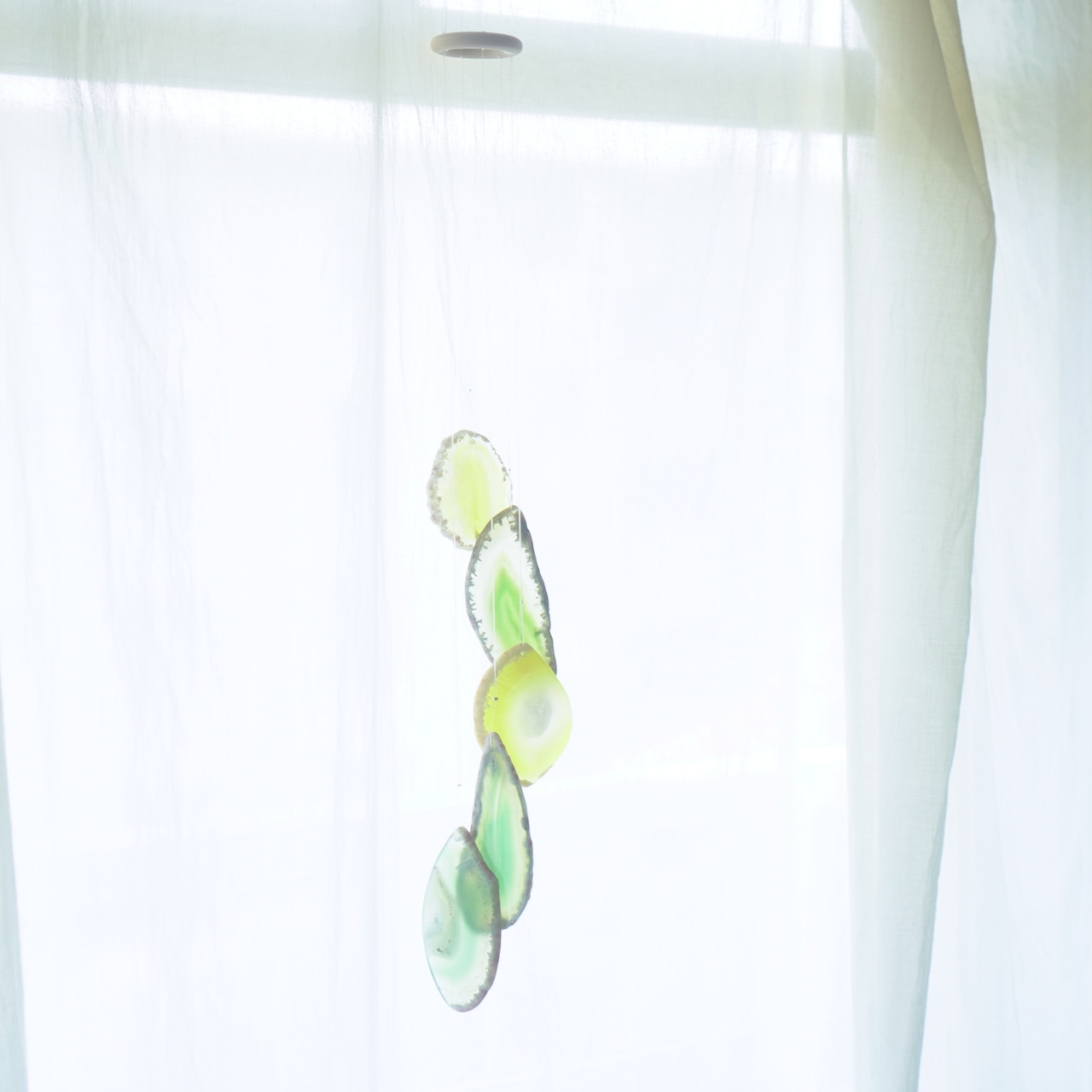 Lemon Tree 02 - アゲートヒーリングチャイム / Agate Sun Catcher Wind Chime 794