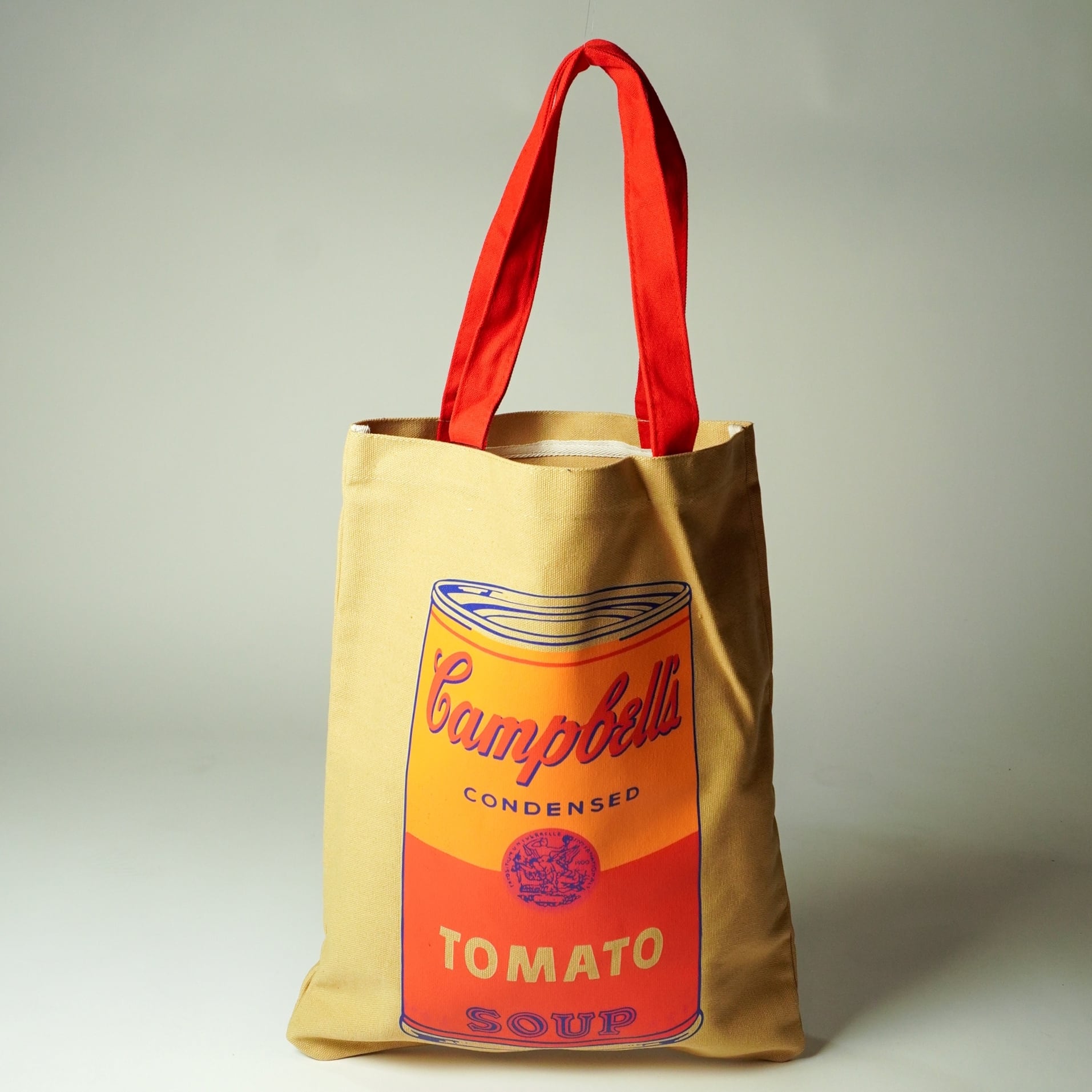 galison Andy Warhol Campbell's Soup Canvas Cans Tote Bag | CARRY
