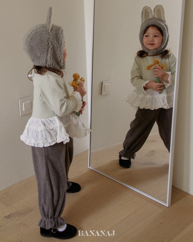 【予約商品】BANANA J / Ruffle Fly T