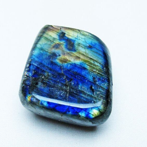 ラブラドライト 原石 一点物 171-7642