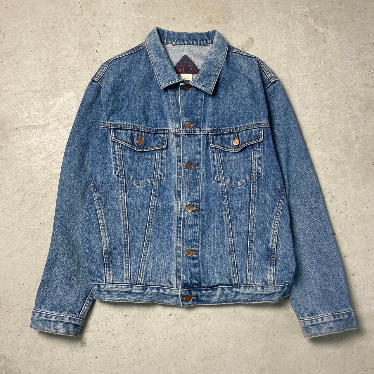 90年代 LOIS BASIC LINE スペイン ユーロ デニムジャケット メンズL 