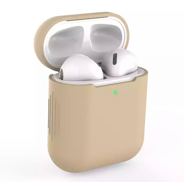 ★送料無料★ AirPods 2 ケース シンプル シリコン パステル 優しいカラー エアポッド エアポッズ