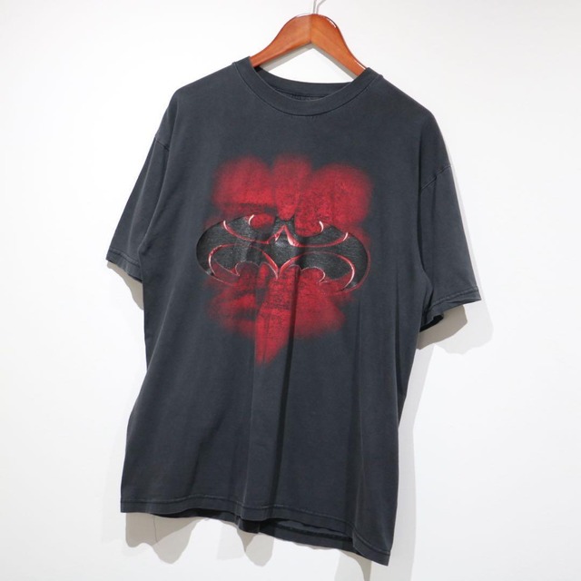 90-00s BATMAN Tee ”RED BAT LOGO”