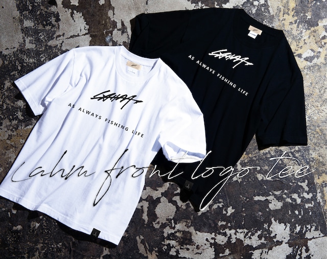 【少量キャンセル分がでました】LAHM FRONT LOGOTEE/ワイドシルエット