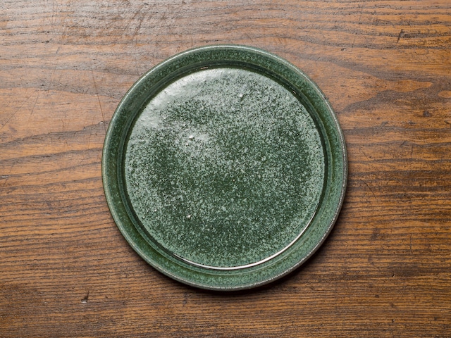 青銅色 6寸プレート（ケーキ皿・パン皿・取皿）／安藤美和
