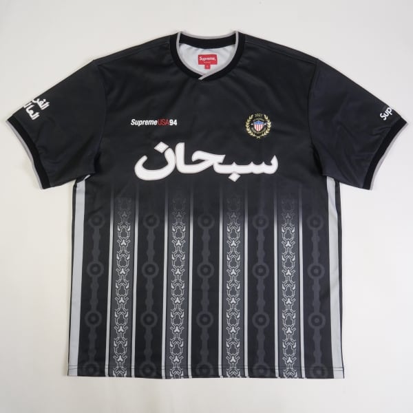 Size【L】 SUPREME シュプリーム 21SS Arabic Logo Soccer Jersey