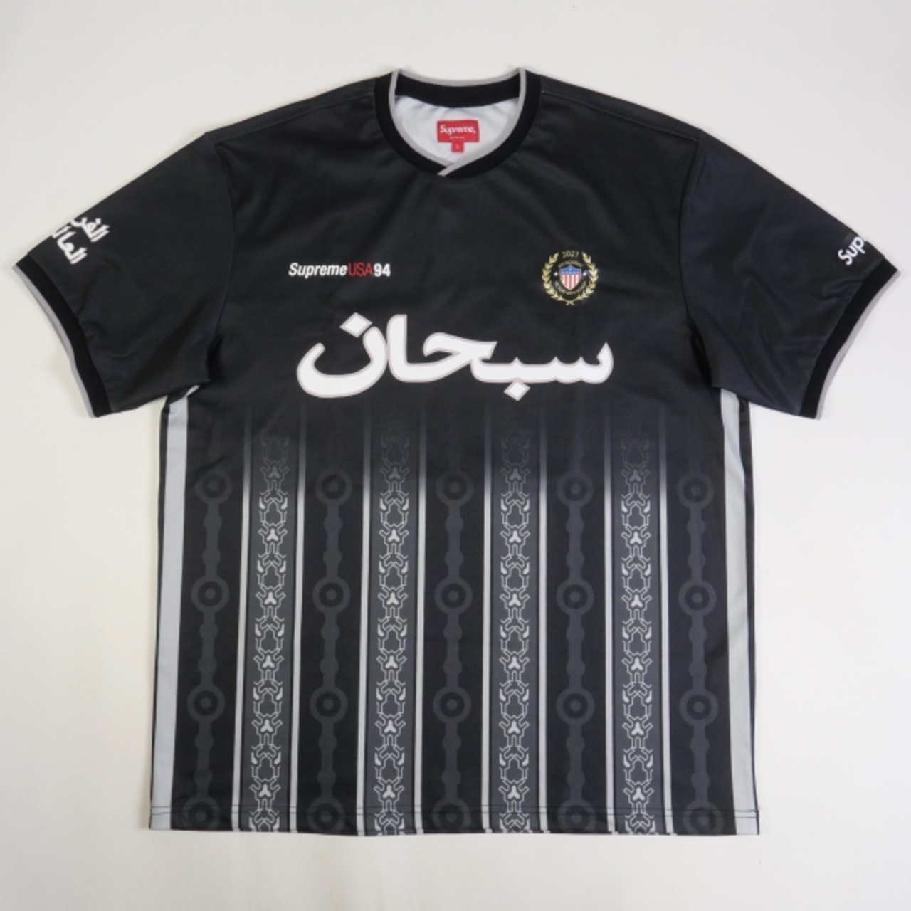 Size【L】 SUPREME シュプリーム 21SS Arabic Logo Soccer Jersey 
