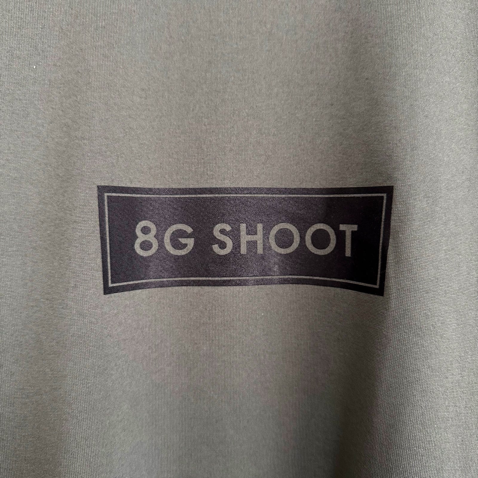 PLATING L/S BOX LOGO MOCK NECK TEE -KHAKI- | 8G SHOOT WEBSTORE