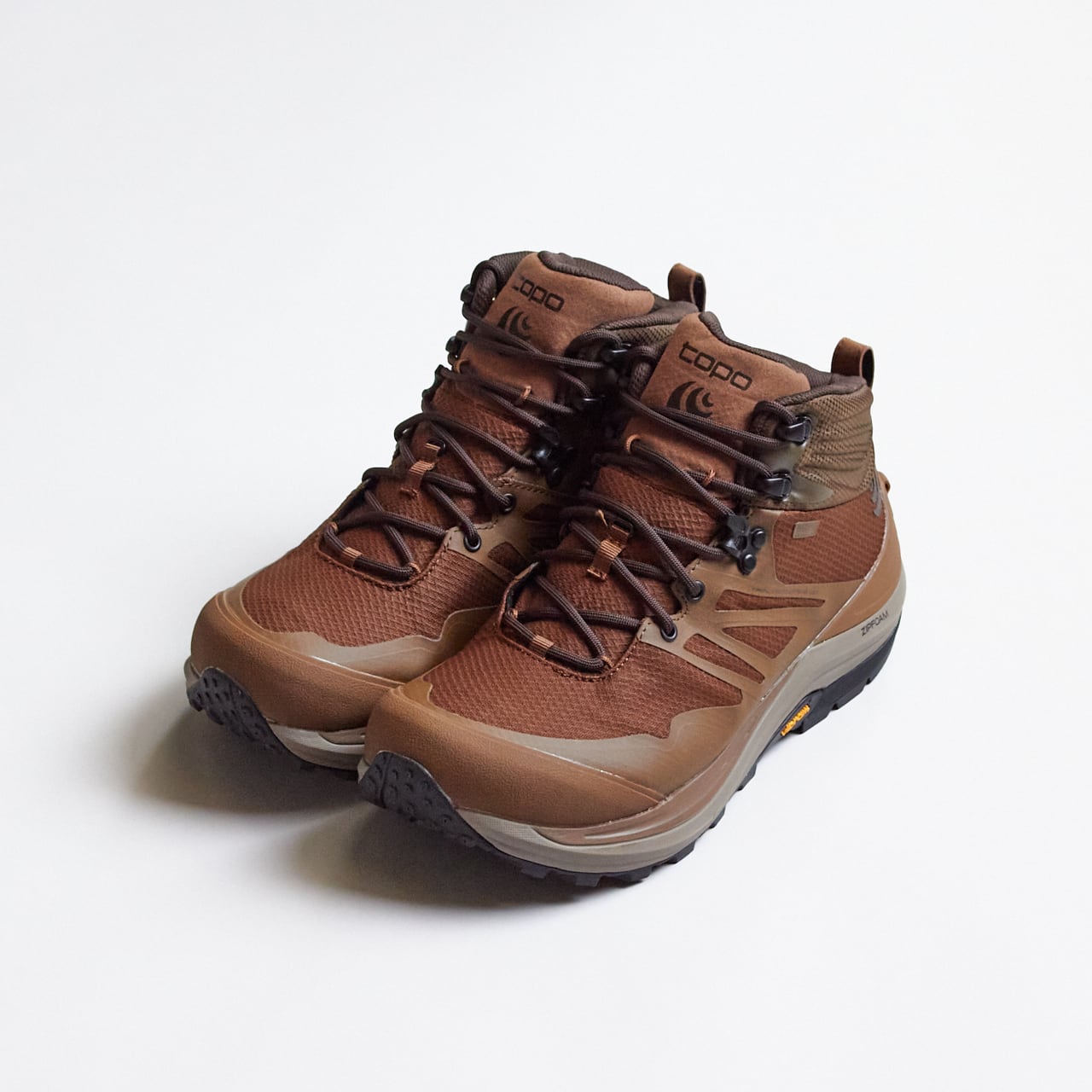Topo Athletic（トポ アスレチック）TRAILVENTURE 2 WP - Brown/Tan