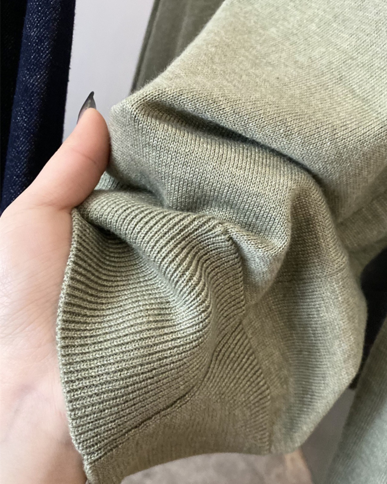 Vネックボタンカーディガン 4color A0691 - 9