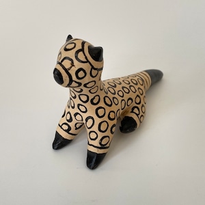 ブラジル カラジャ族 陶器 ONCA PINTADA ジャガー 6