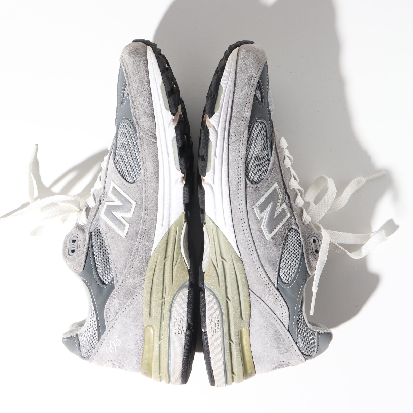 美品箱付き MR993GL 9.5D 27.5cm ニューバランス newbalance グレー  