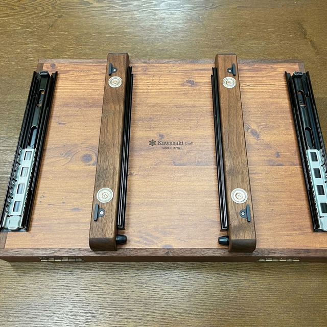 【送料無料】スノーピーク シェルフコンテナ50タイプ専用カスタム スライド式天板 バタフライ