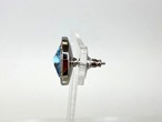 オリバーウェバー クリスタル ピアス Coast アクアマリンカラー