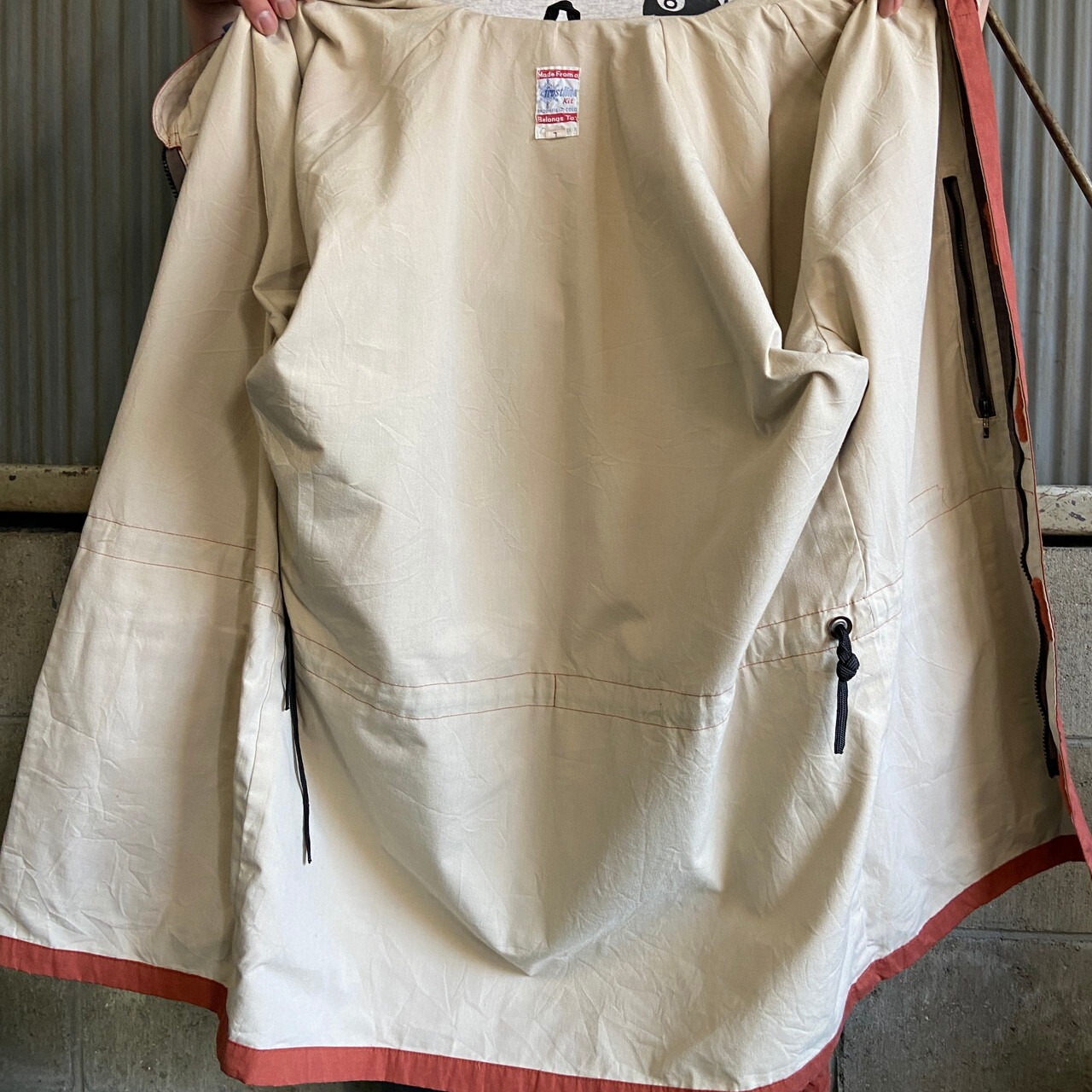 70年代 Frostline コットン×ナイロン マップポケット マウンテン 