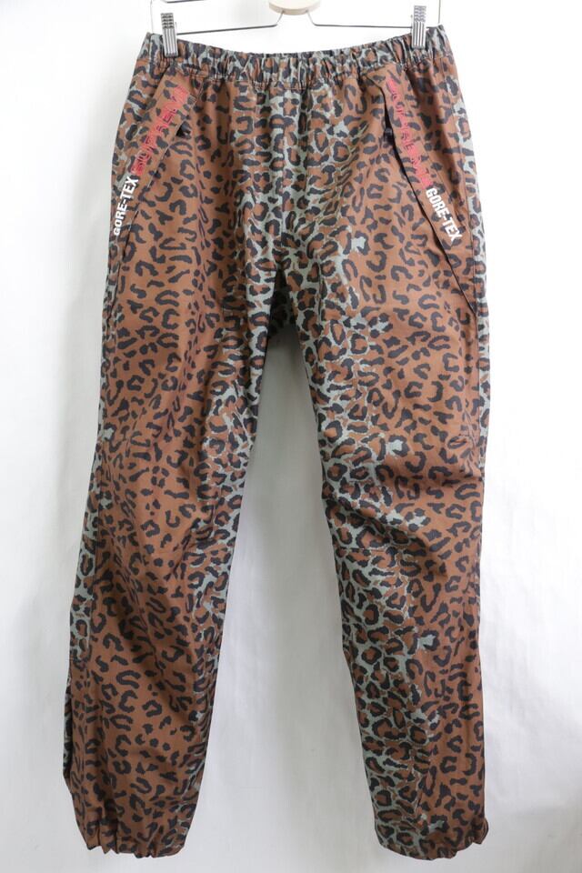 SUPREME 19AW GORE-TEX TAPED SEAM PANT SMALL LEOPARD 150JB3791 