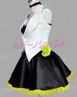 VOCALOID 　ボーカロイド　亜北ネル　ツバキドレス コスプレ衣装 cosplay コスチューム K5355 女性M VOCALOID ボーカロイド 亜北ネル ツバキドレス 風