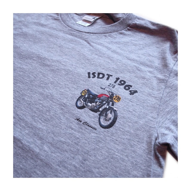 Ace Classics / 278 ISDT 1964 Gray T-Shirt