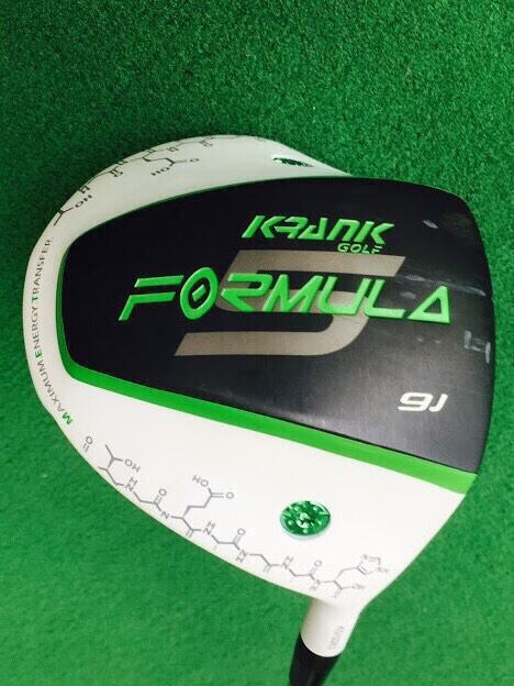 【KRANK GOLFクランクゴルフ】FORMULA(フォーミュラ）5 ドライバー　ヘッド単体  ラウンドに最適なロフト9度！お気に入りのシャフトを挿して仲間うち最強の飛距離へ！ | u100 LABO powered by BASE