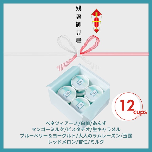 MinNaの残暑御見舞おまかせ12個セット