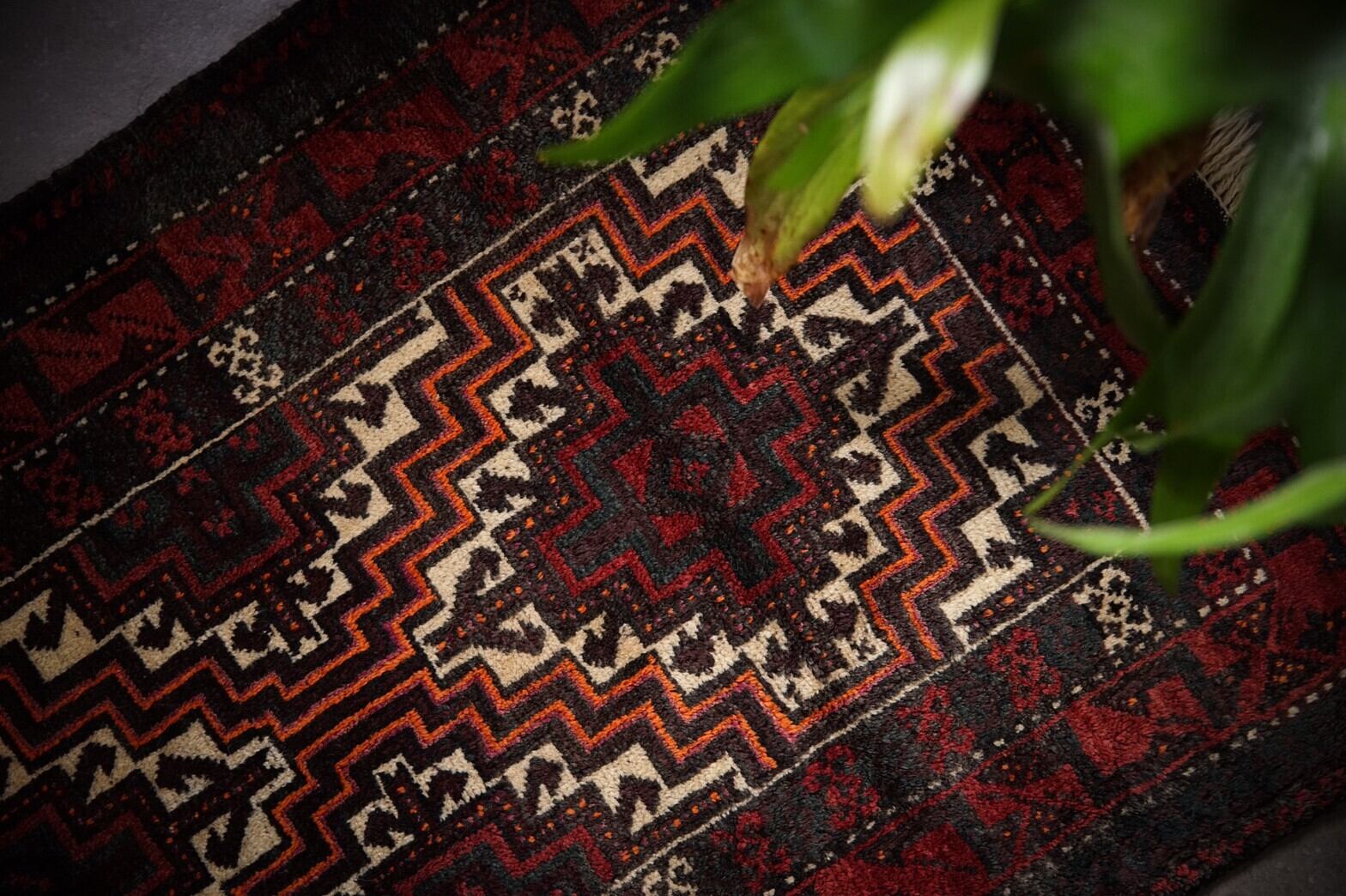 160 -Vintage baluch rug