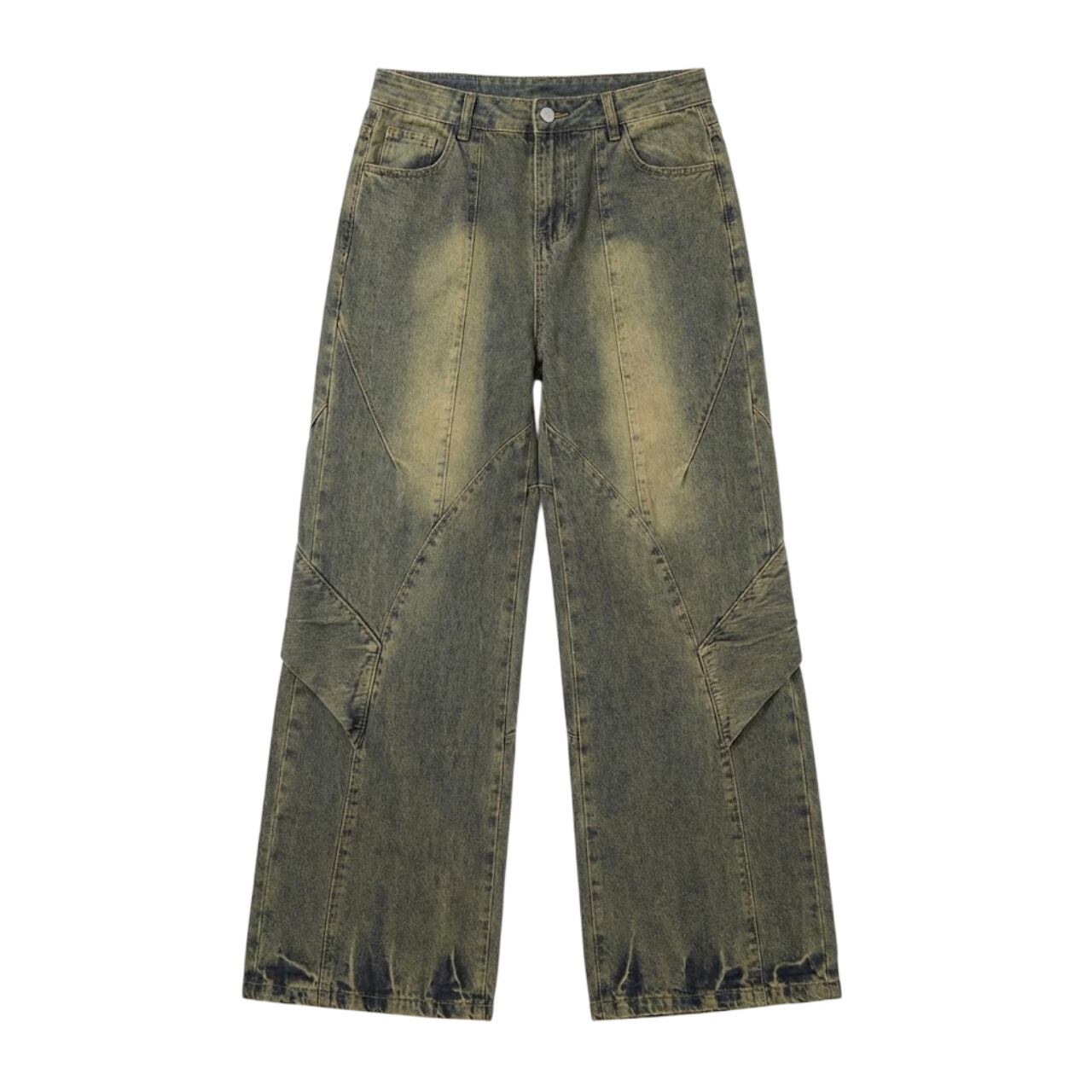 Heavy Design Antique Wide Leg Denim 0002