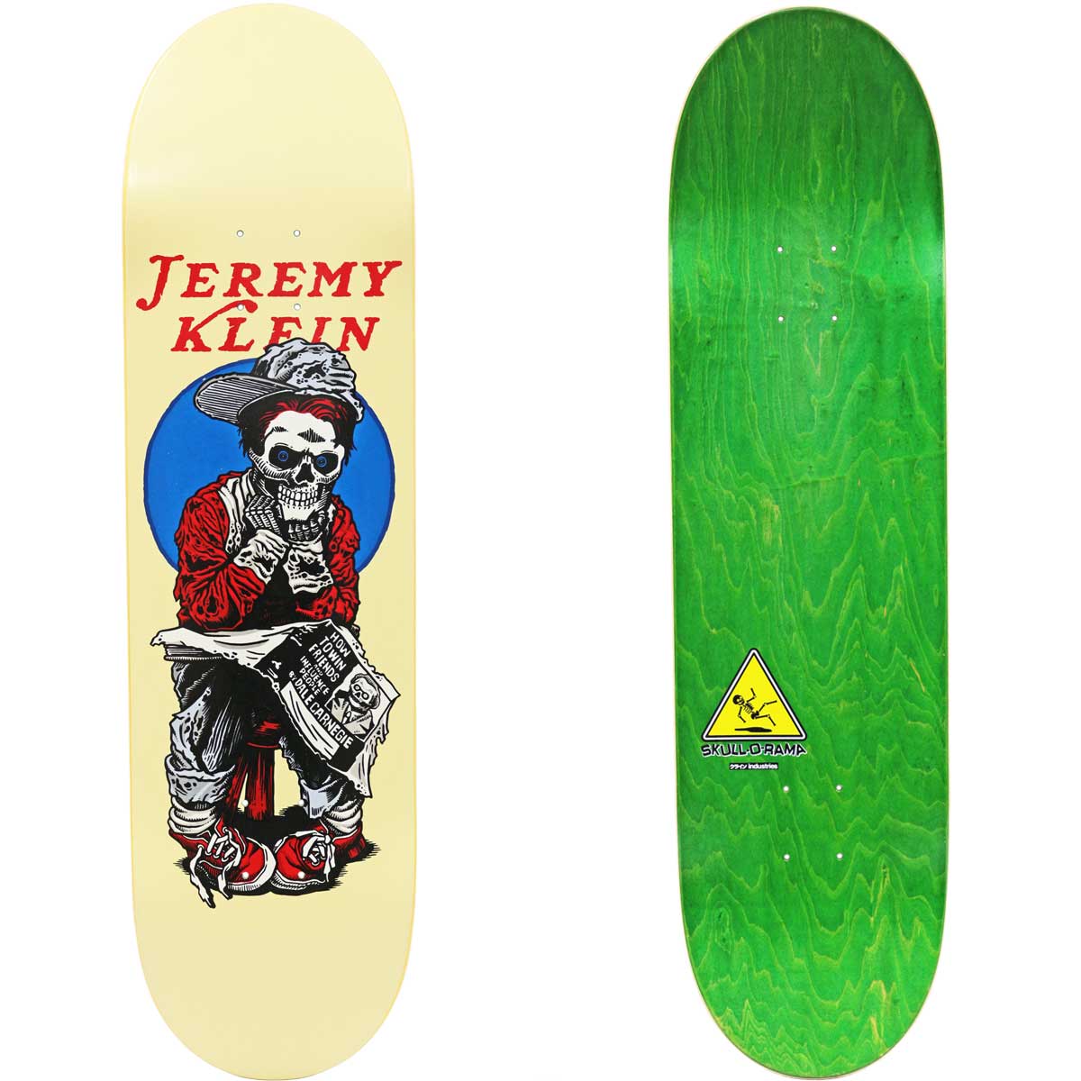 JKジェルミクライン 8.375インチ スケボー デッキ Jeremy Klein