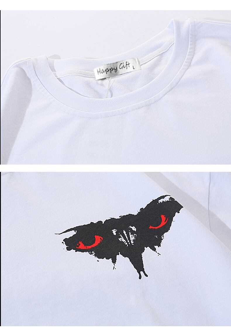 全2色 Tシャツ カットソー プリント カジュアル ストリート 