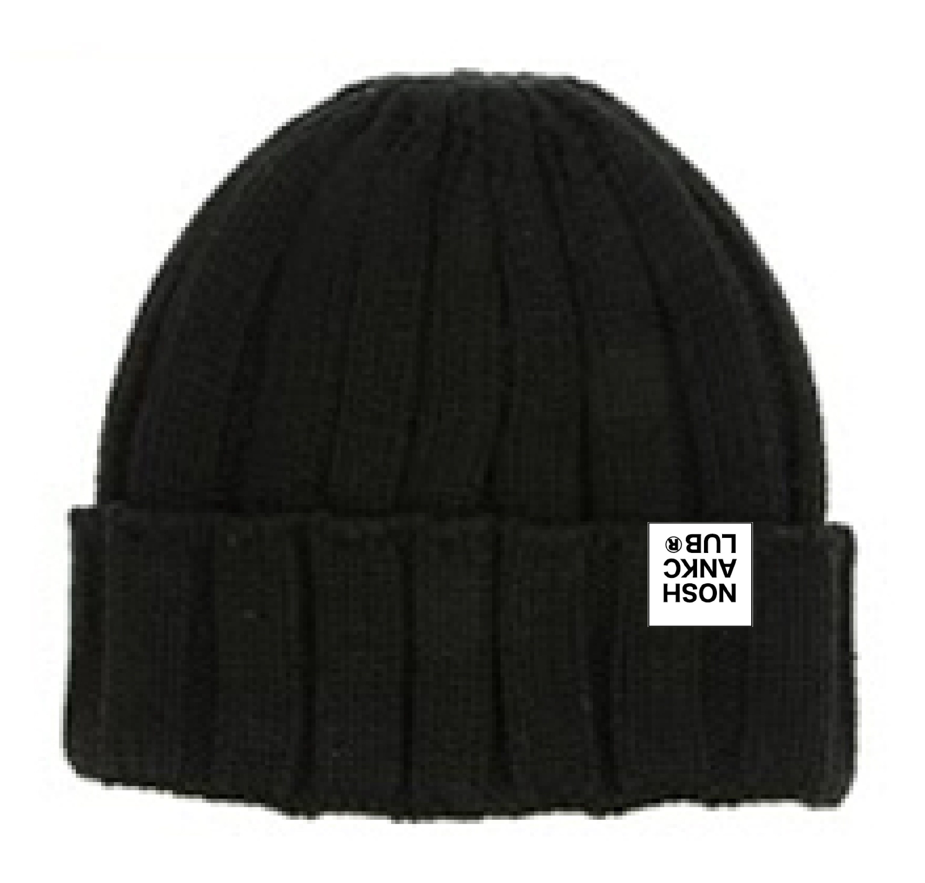 CLASSIC KNIT CAP BLACK | NOSHANK CLUB