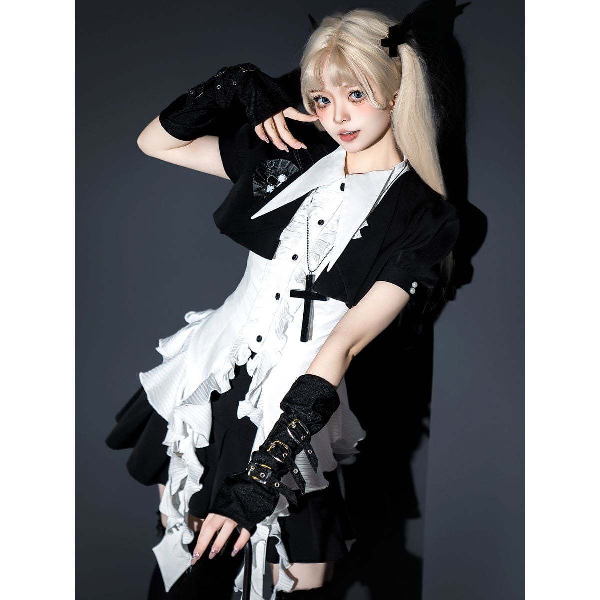 星屑のロンドゴシックフリルセットアップ | Maiden's Rêve