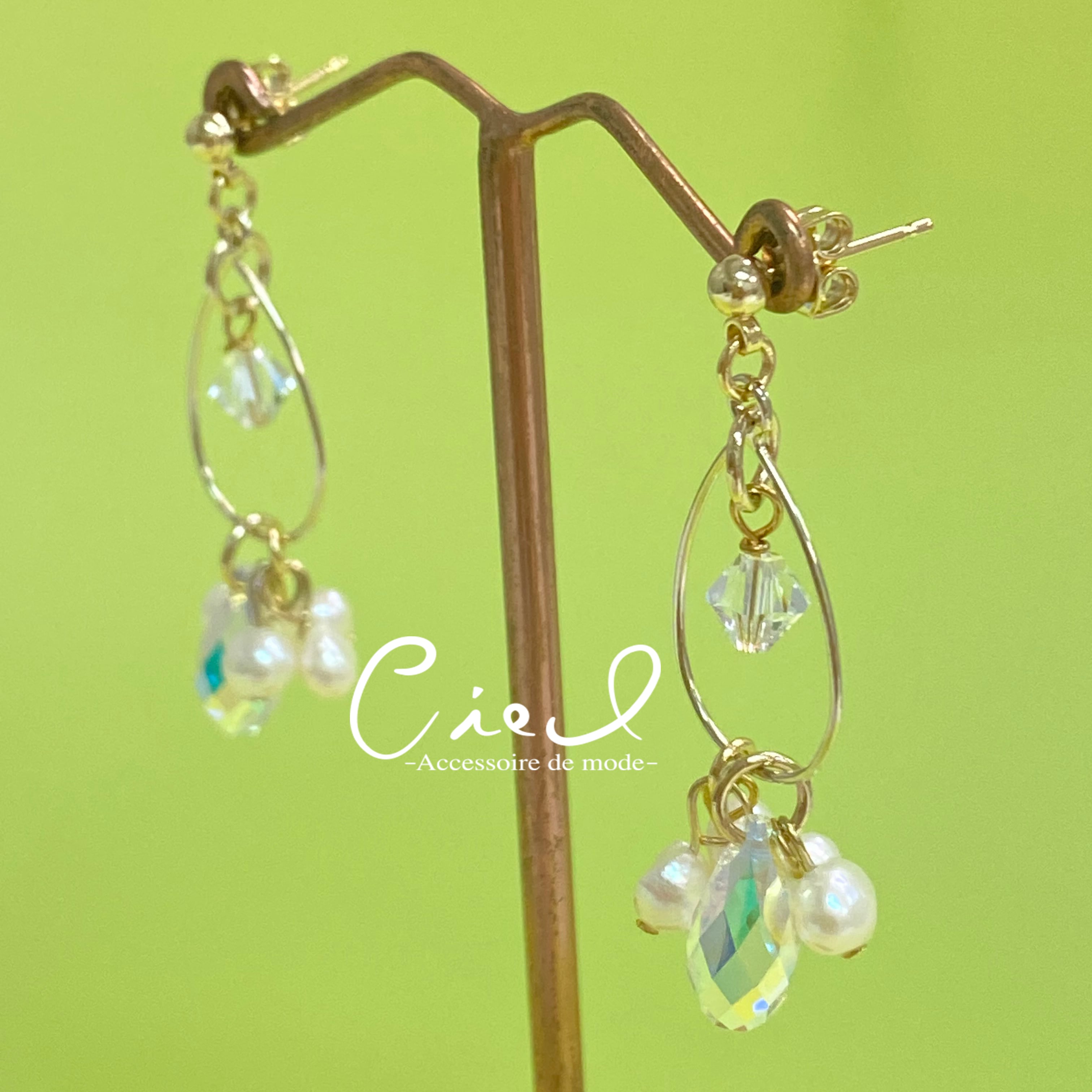 シャンデリアピアス(イヤリング可) | Ciel -accessoire de シャンデリアピアス(イヤリング可) | Ciel -accessoire de