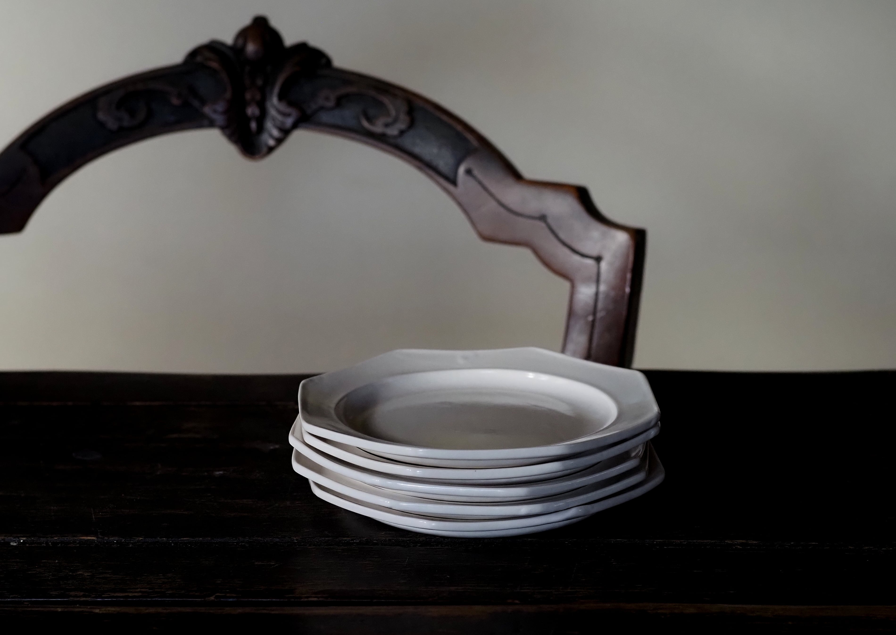 岡田直人 12.八角平皿S | 陶屋なづな