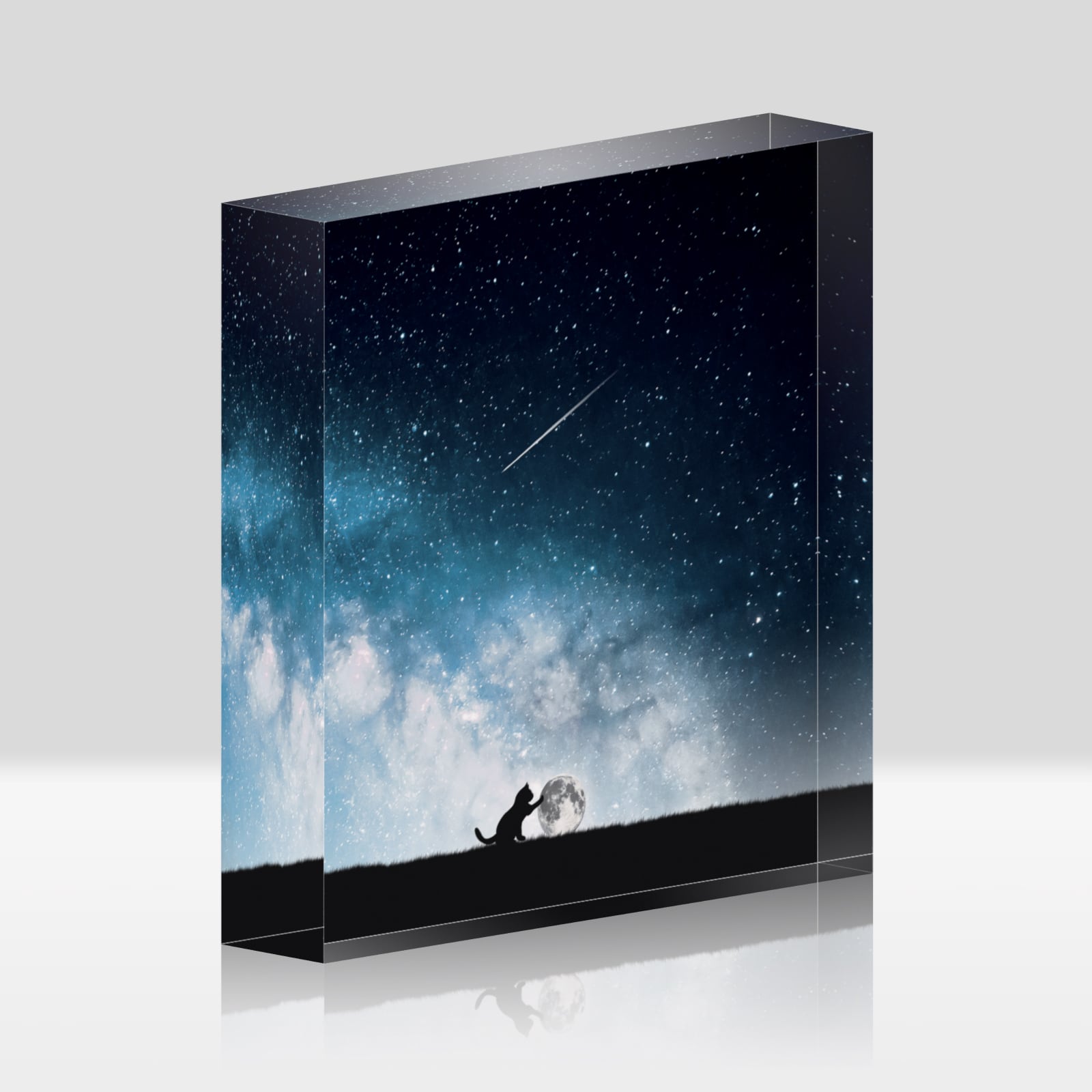 星空からの落とし物（little Moon） | アクリルブロック インテリア
