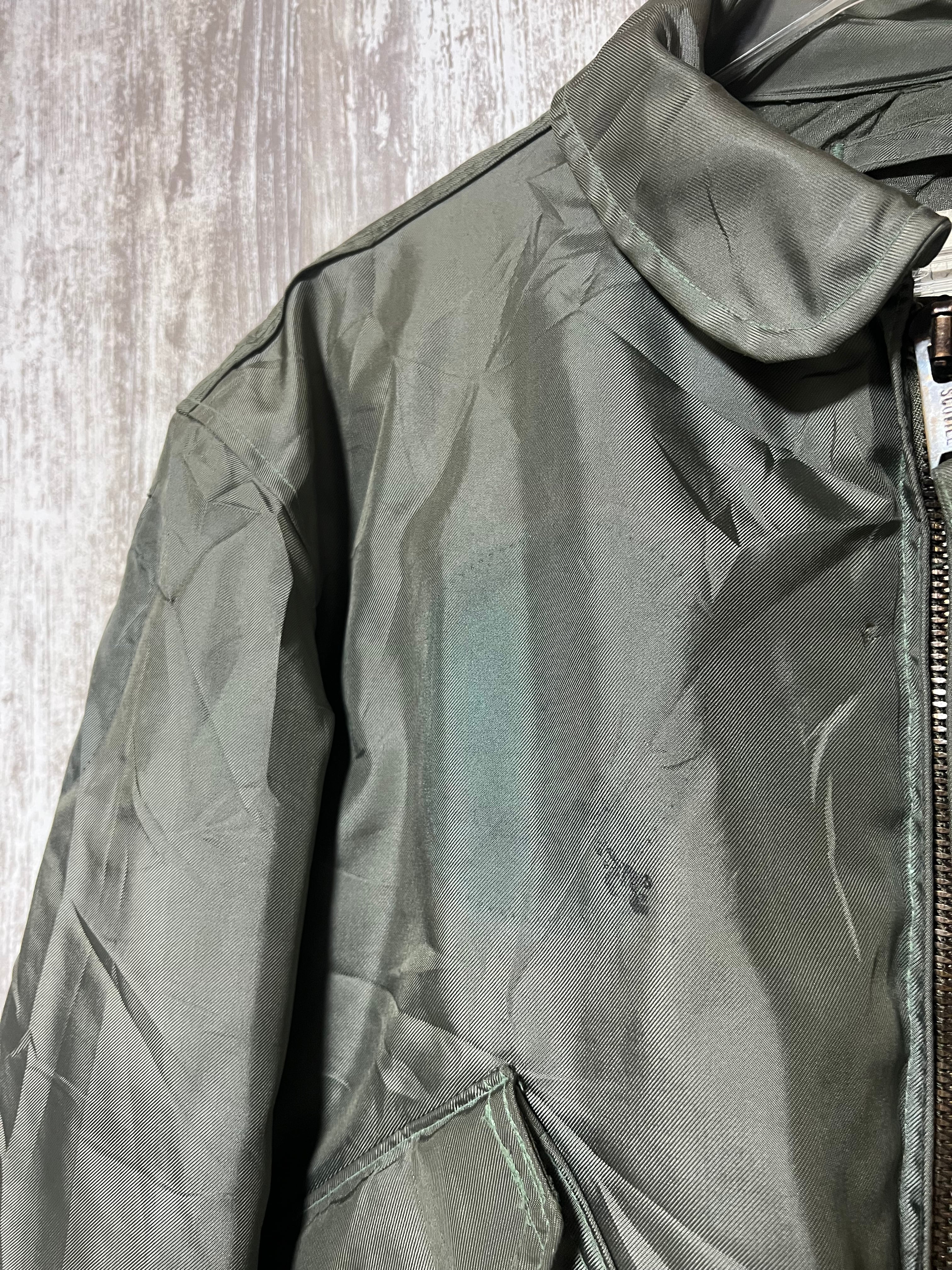 米軍 実物 ミリタリー フライトジャケット CWU-45/P 80s VINTAGE