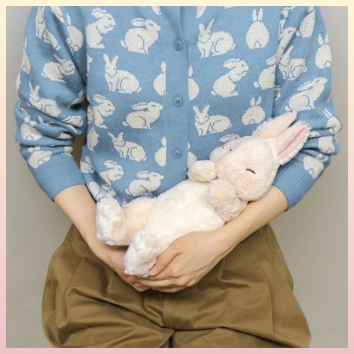 ひざうさぎ すやすや | うさぎセレクトショップ森音