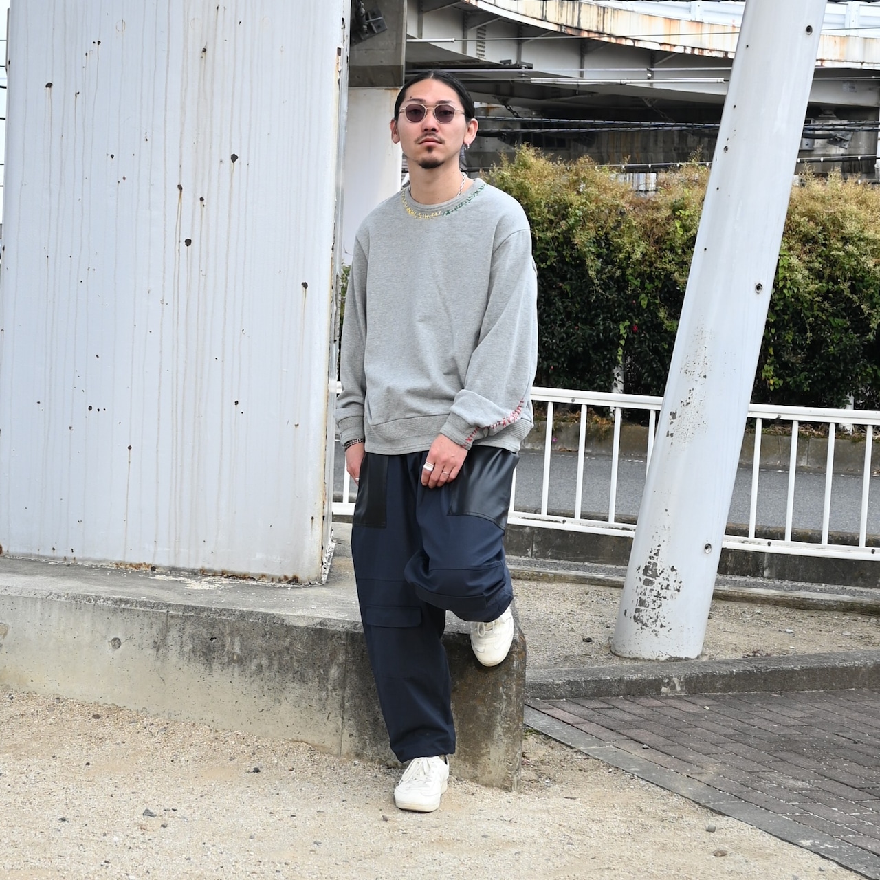 Leh / Quilting Docking Coverall Jacket コーディネート