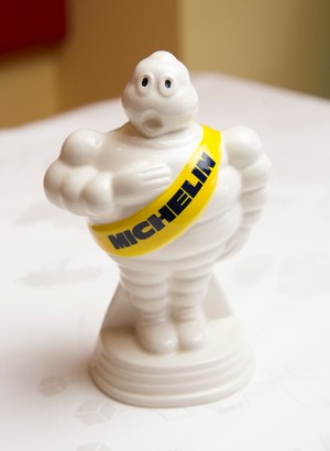 Tirelire Michelin 陶器製 『MICHELIN』貯金箱