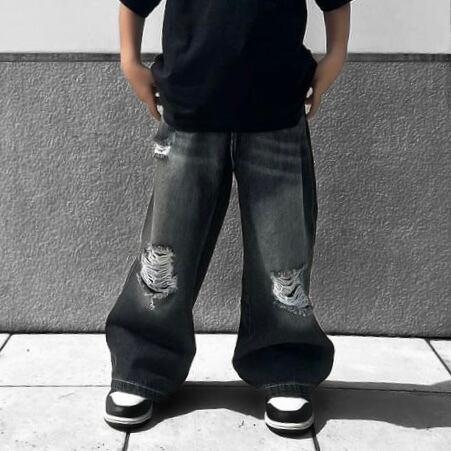 INDIMARK インディマーク ジーンズ レディース セミフレアパンツ