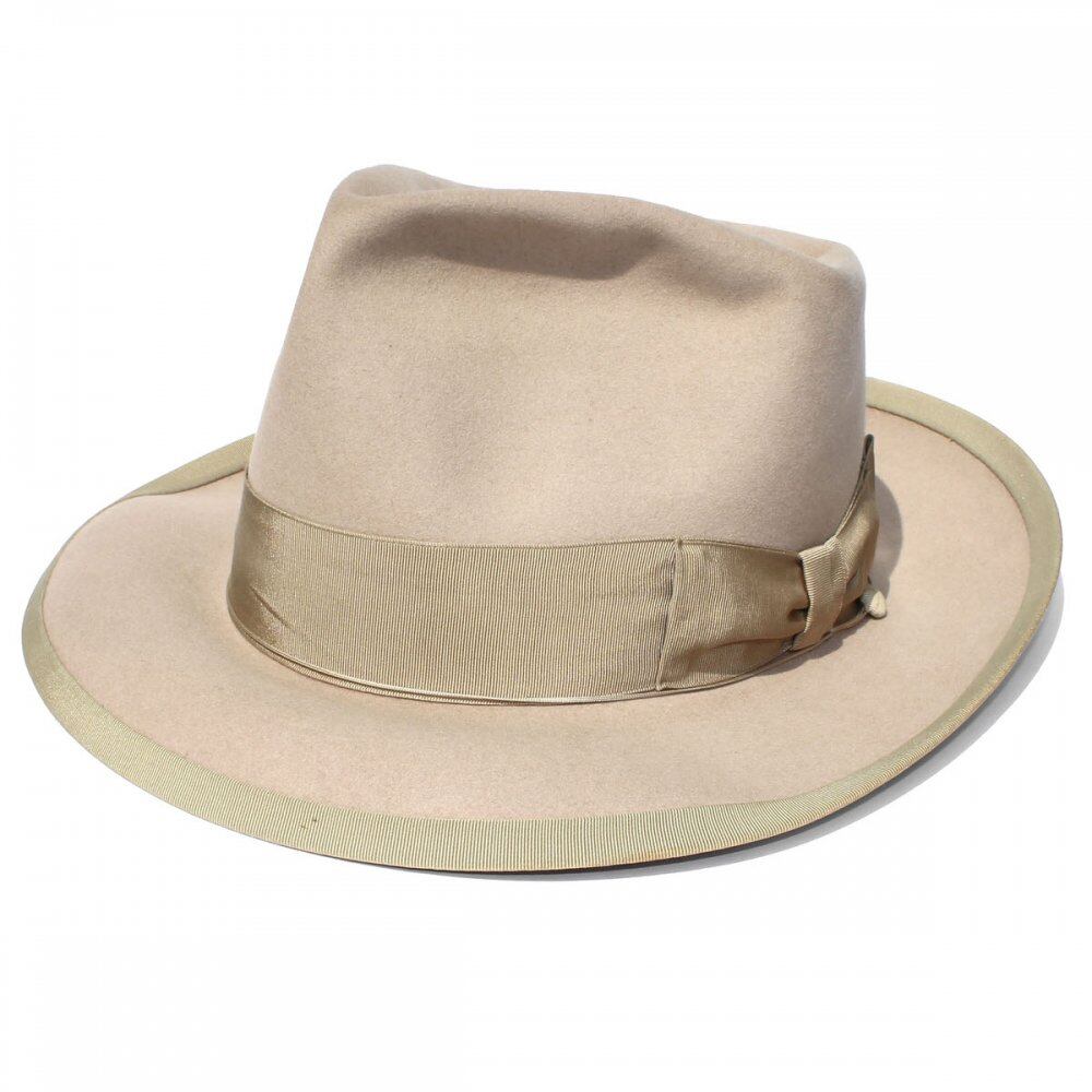 Vintage Fedora Hat [BENDER AND KOHL STAD] [Fifteen Quality] [1950s] beruf