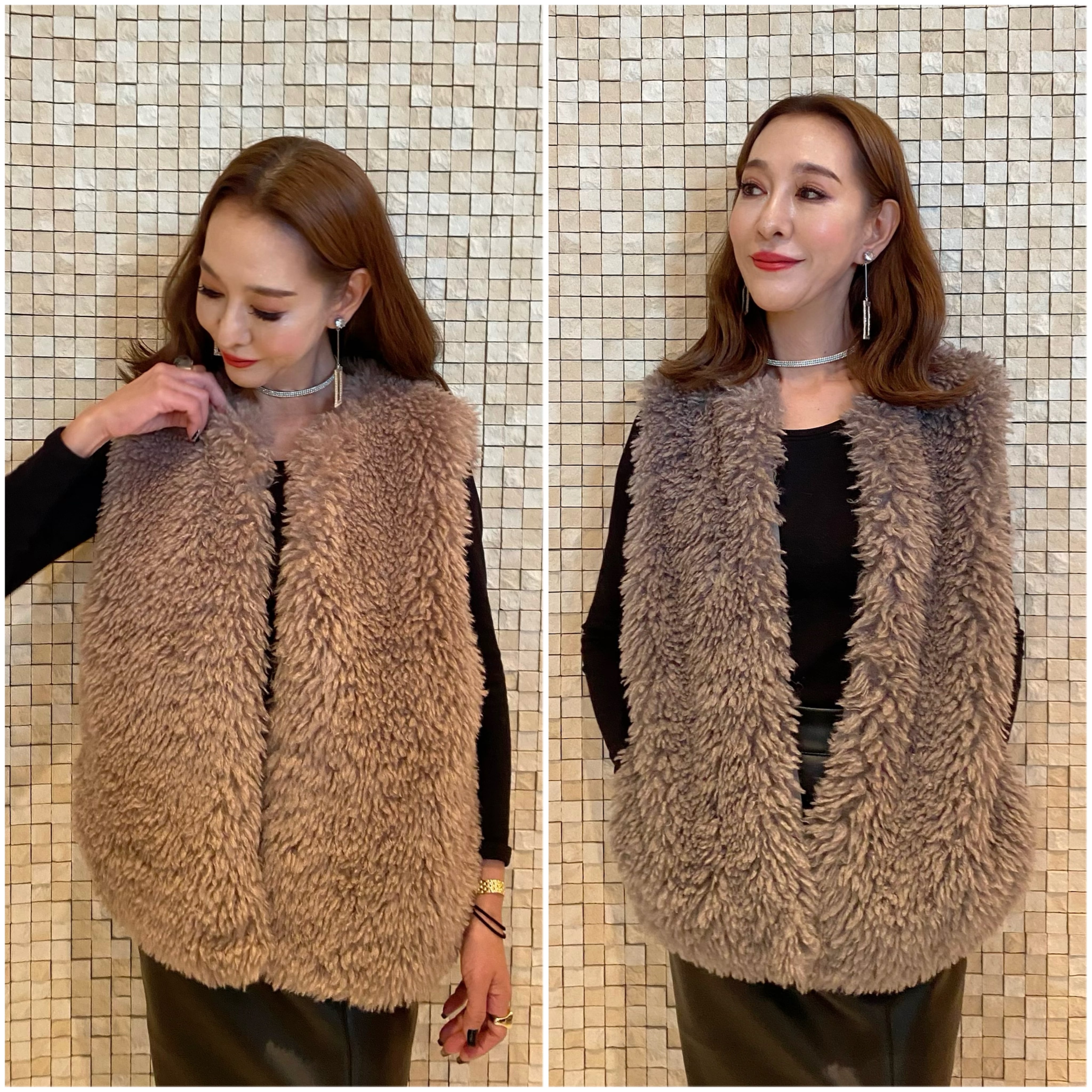 くるくるファーベスト 7500円→4500円 | セレクトショップベリンダ