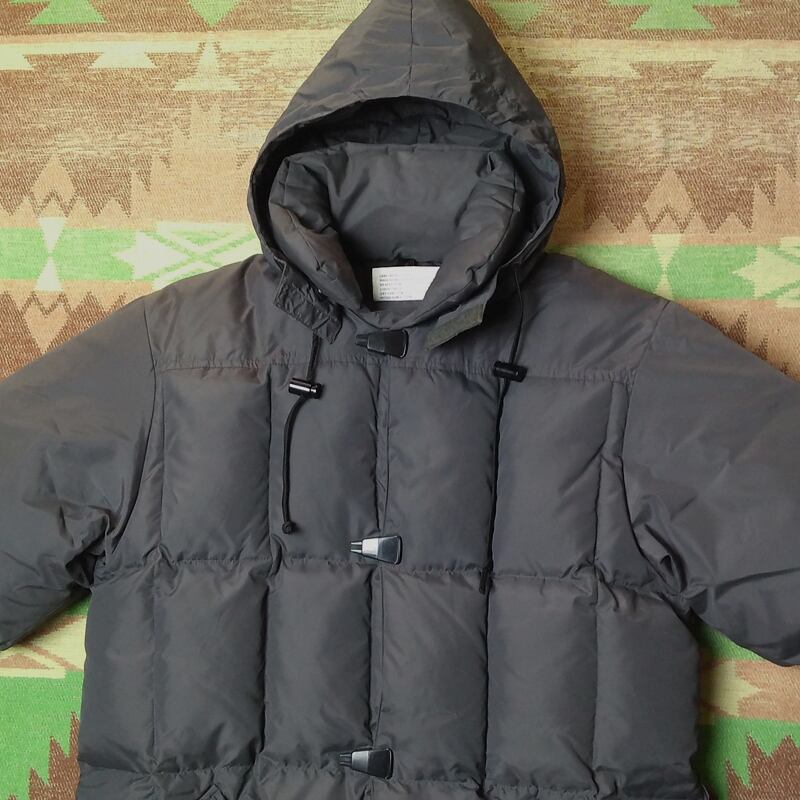 90s GERRY SLOPE COAT Charcoal Gray Down Jacket （S） | Wonder Wear